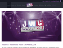 Tablet Screenshot of jwcawards.com